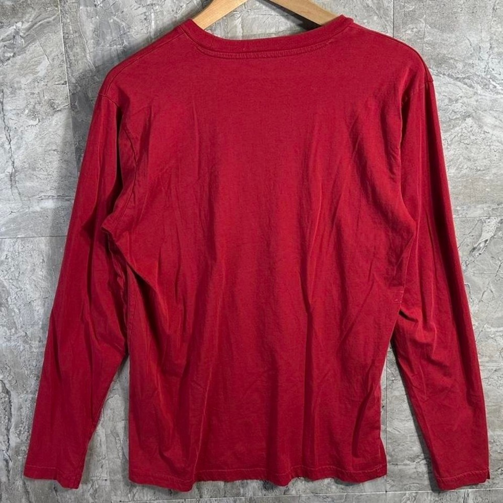 Washington State Cougars Burgundy Champion Campus Long Sleeve crew Neck Tee M - Picture 5 of 7